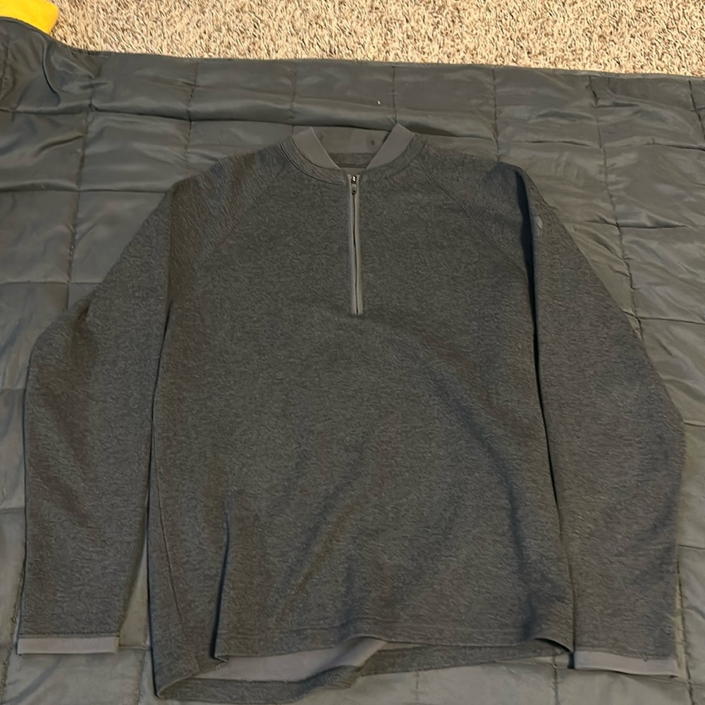 Adidas grey Quarter Zip